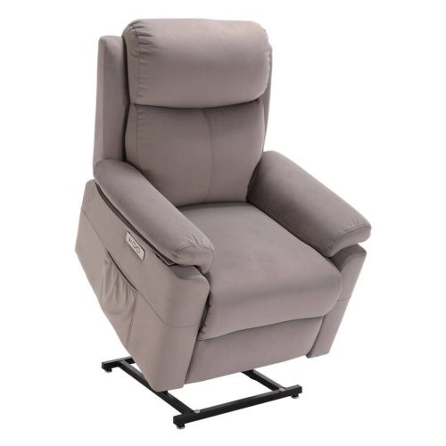 Sillón Relax Power Lift BAXTER Tapizado en Tela