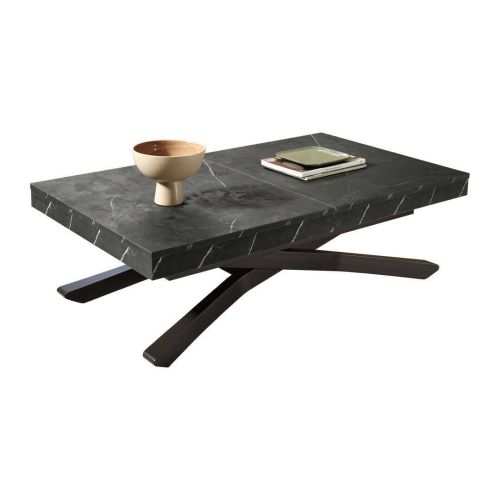 Mesa de Comedor Extensible Y Elevable de Melamina LONG WAY