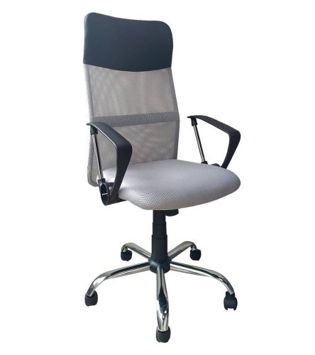 Silla de Oficina REGINA con Ruedas Color Gris OFIOFS0000004