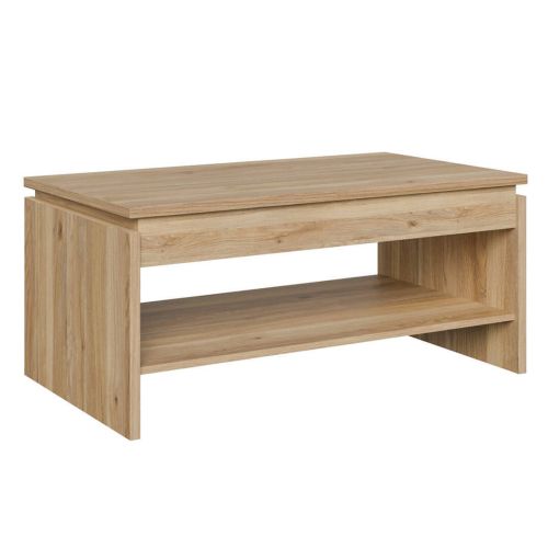 Mesa de Centro SOUTH BEACH L78 Elevable con Patas Negro Mate