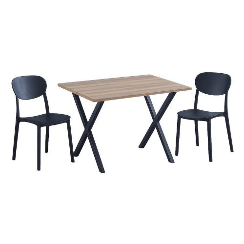 Conjunto de Cocina VIDEL con Mesa de Melamina y 2 Sillas