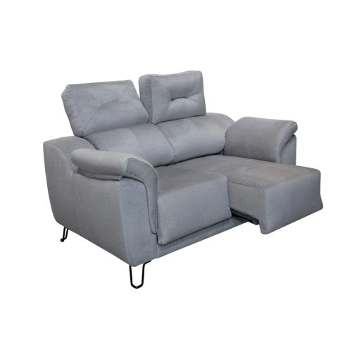 Sofá 2 Plazas LISBOA Reclinable con Asientos Deslizantes