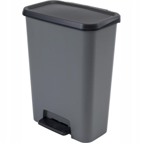 Cubo de Basura COMPATTA 50L color Gris Antracita 249810