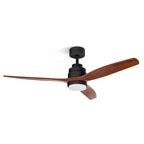 Ventilador de Techo UFESA 132 cm Motor DC con Luz LED Color Negro 84105848