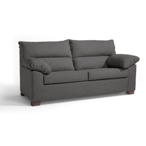 Sofá fijo de tres plazas modelo CARLA