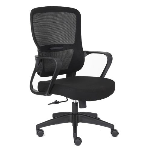 Silla de Oficina NEXUS Gris con Respaldo de Malla