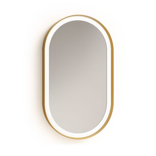 Espejo de Baño LOIRA LED en Dorado Retroiluminado T&A 073491