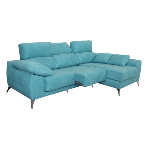 Sofá Chaise Longue Derecha MALTA con Respaldo Reclinable
