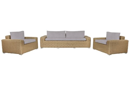 Conjunto de Jardín con Mesa de Centro y un Sofá MB-211134