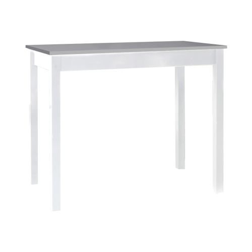 Mesa Alta de Cocina SENA 110x55 cm color Blanco y Tablero Laminado