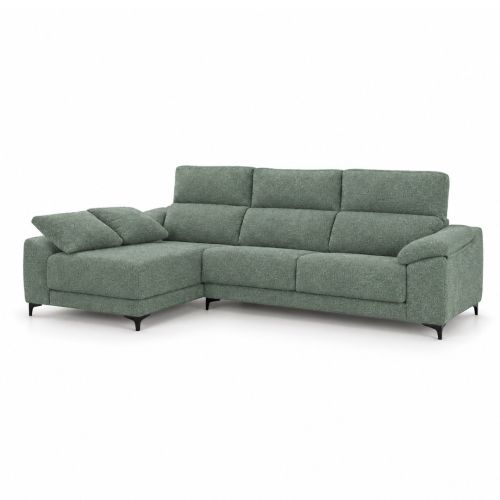Chaiselongue Izquierda NERÓN 298 cm Tapizado en Poliéster