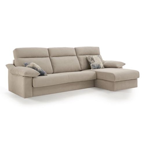 Sofá Cama con Chaise Longue Arcón AKUMAL Apertura Italiana