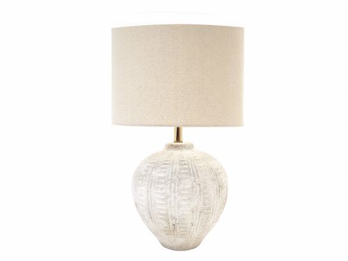Lámpara de Sobremesa NARAY Beige 56 cm 51-456
