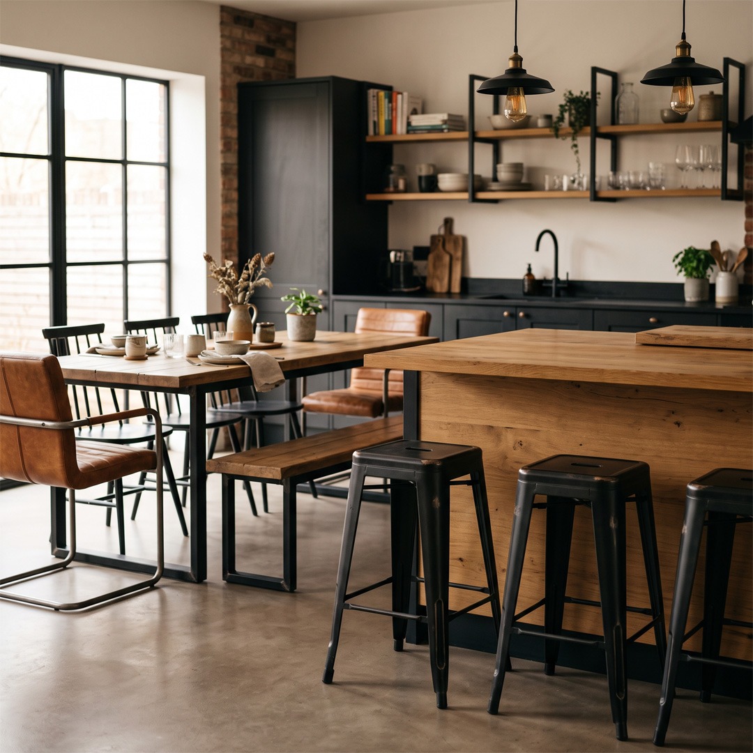 Salón de estilo nórdico con muebles de madera y tonos neutros Salón de estilo nórdico con sofá beige, muebles de madera clara, mesa de centro y decoración en tonos neutros.